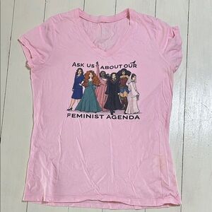 Empowering Pink Graphic Tee